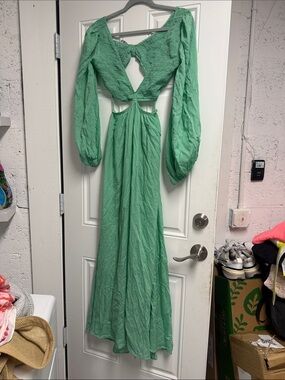 Indah | Dresses | Indah Innocence Cutaway Maxi Dress | Poshmark